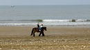 Joely riding a donkey 1