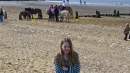 Kahra being far too mature for a donkey ride
