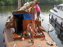 Salhouse Broad - Washing up breakfast things