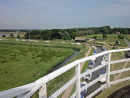 View of Horsey Dyke from the top of mill
