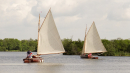 Sailing boats on Ranworth Broad 3
