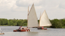 Sailing boats on Ranworth Broad 4