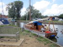 Moored up at Horsey Mill
