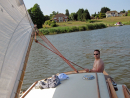 Gary at the helm
