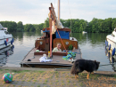 5-Salhouse Broad our 1st mooring