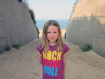 Kahra on the beach