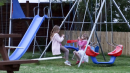 The girls playing 1