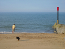 Glen on the beach
