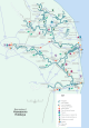 Map of the Norfolk Broads