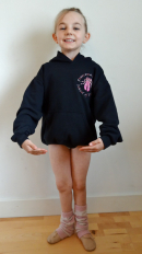 Nina posing in her ballet gear 1