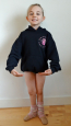 Nina posing in her ballet gear