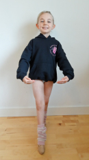 Nina posing in her ballet gear 4