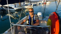 Hiring a speedboat in Latchi
