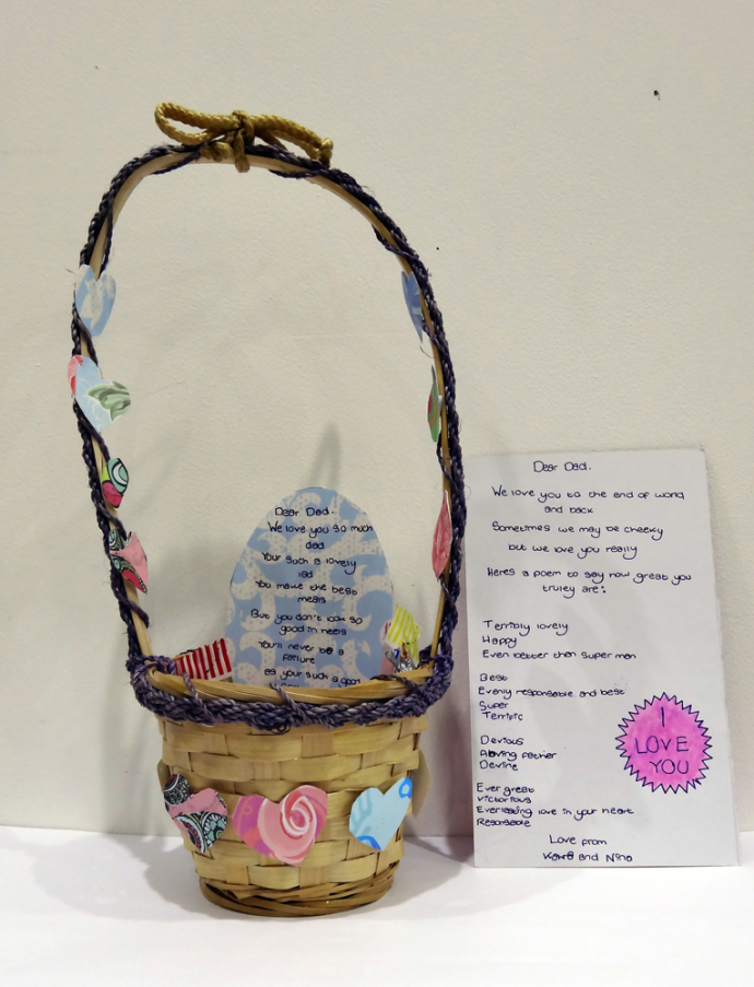 Fathers Day card and present