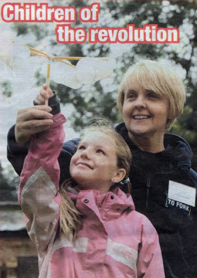 Joely went on a school trip to the opening of a new education centre