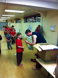 Joely Cottam kickboxing