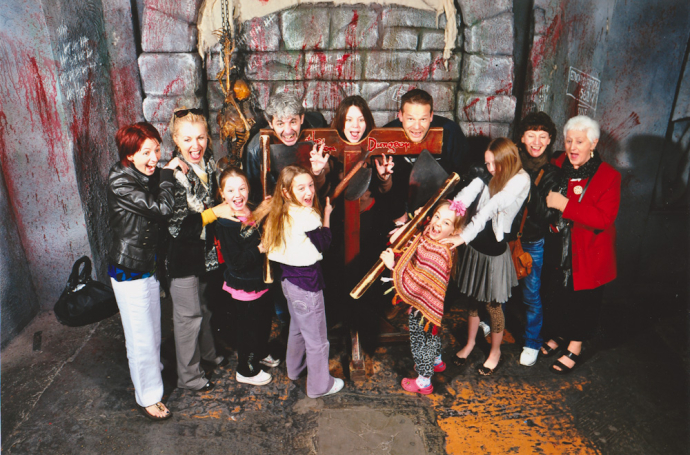 At the London Dungeons