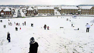 A trip out for the day in the snow with Glen & Sarah