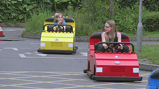 The girls getting their driving licences